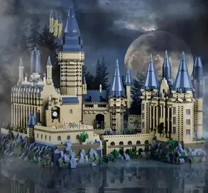 Lego: Magic Academy Hogwarts Castle Blocks: 5,800-PCS + Led Lighting