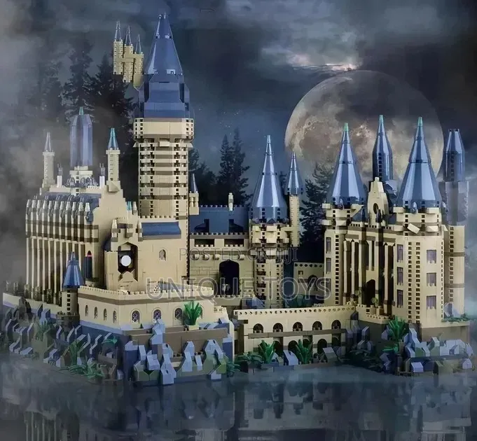 Lego: Magic Academy Hogwarts Castle Blocks: 5,800-PCS + Led Lighting