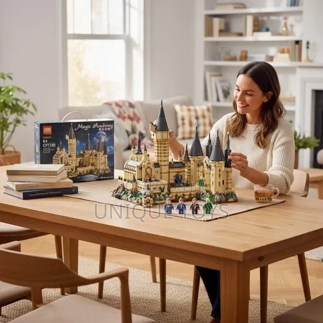 Lego: Magic Academy Hogwarts Castle Blocks: 5,800-PCS + Led Lighting