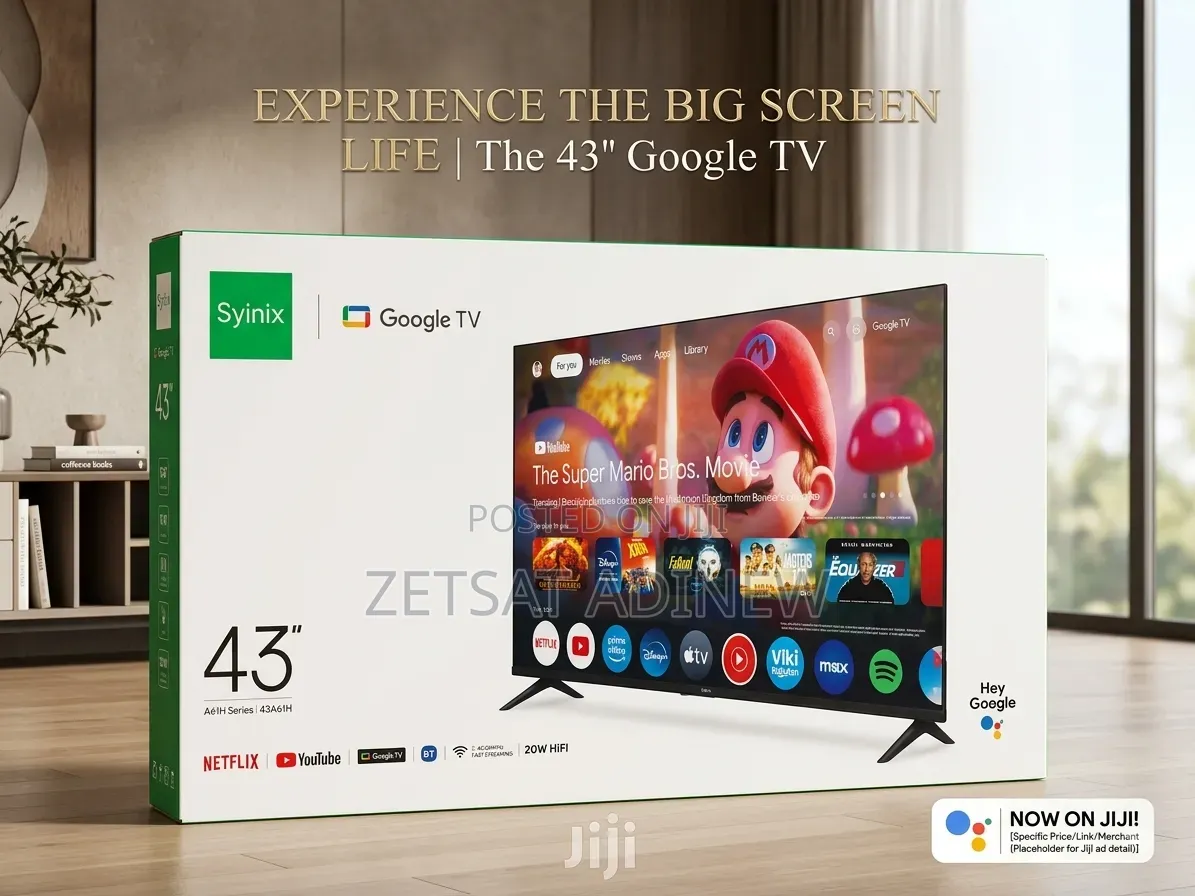 Syinix 43" Smart TV