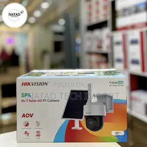 Hikvision Sp4 Aov Solar 4g Pt Camera