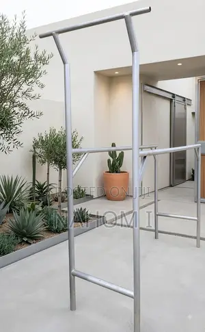 Custom-Welded Tubular Metal Frame Structure,