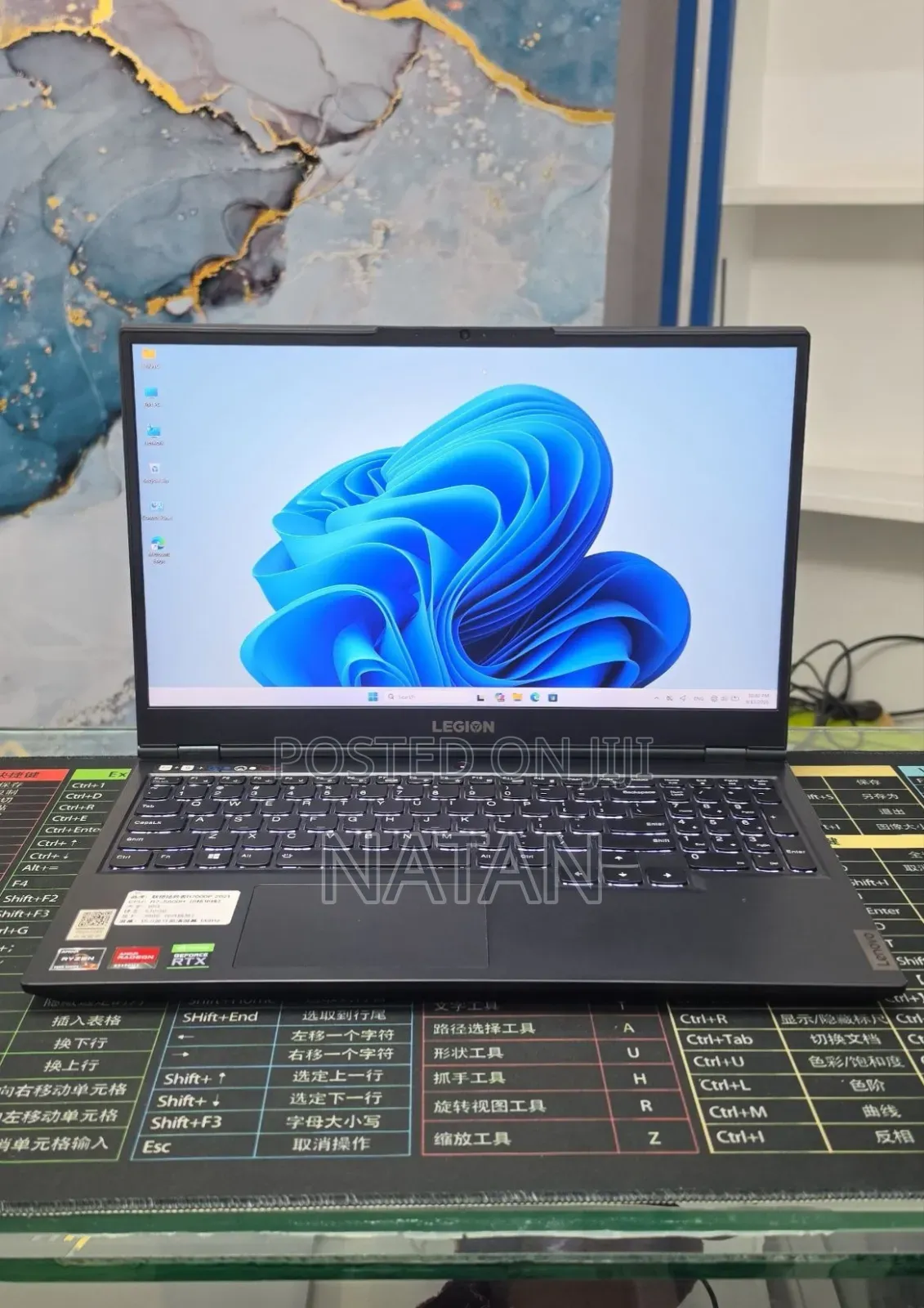 New Laptop Lenovo Legion 5i 16GB AMD Ryzen 7 SSD 512GB