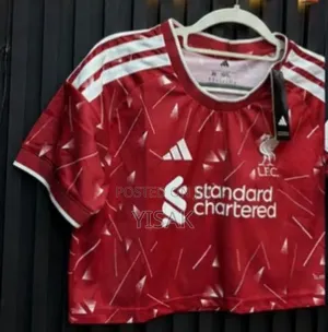 Liverpool Jersey Crop Top