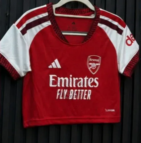 Arsenal Crop Top Jersey