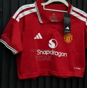 Manchester United Crop Top Jersey