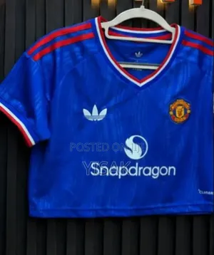 Manchester United Crop Top Jersey Away