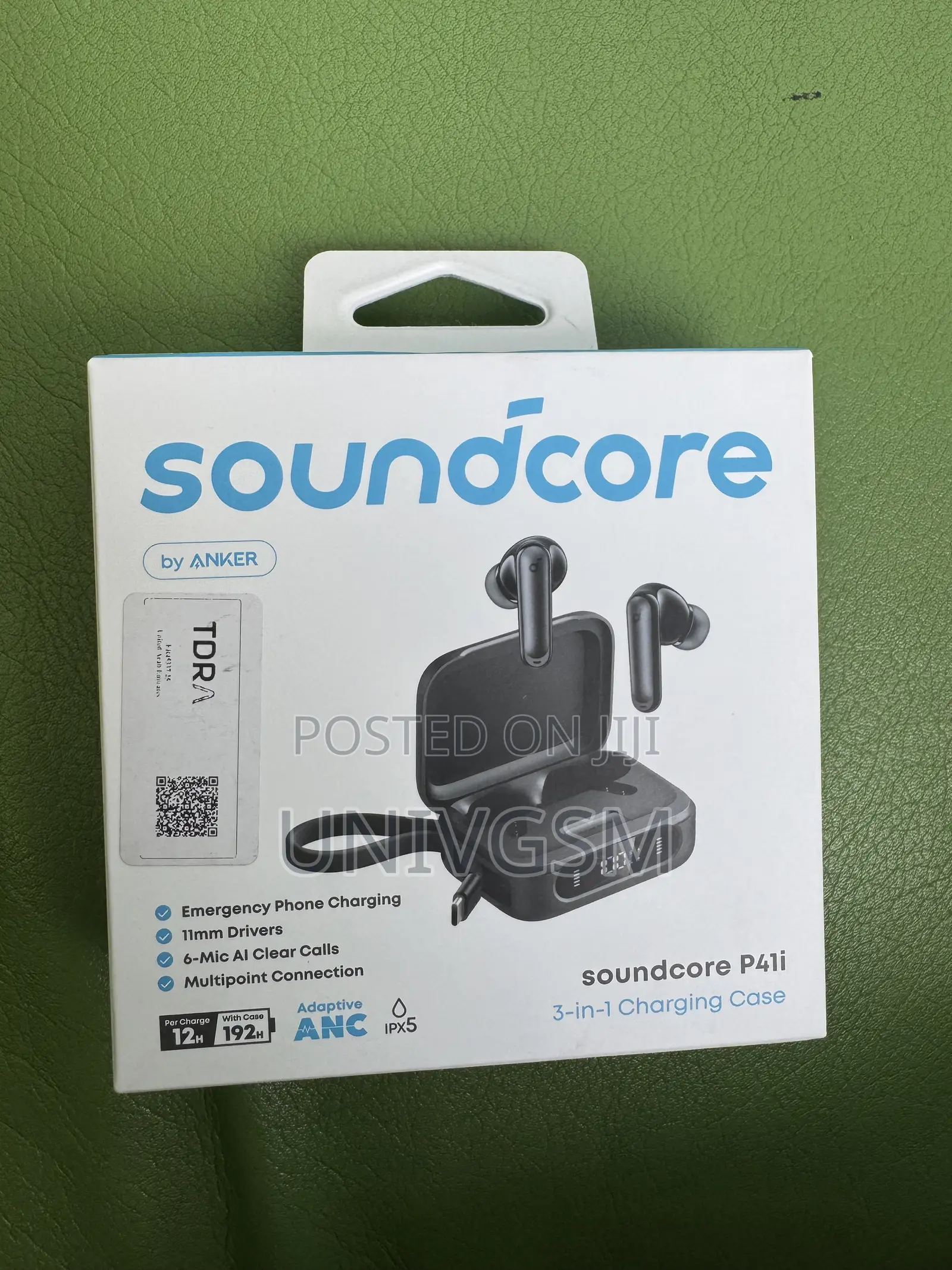Soundcore P41i by Anker Adaptive Noise Cancelling Earbuds With Portabl