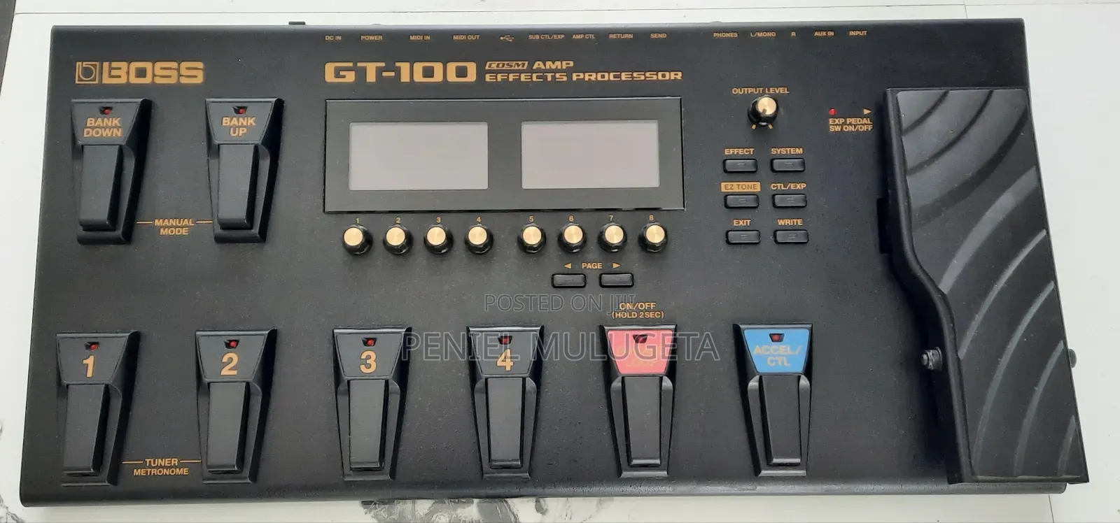 Boss GT-100 Multi Effect Pedal