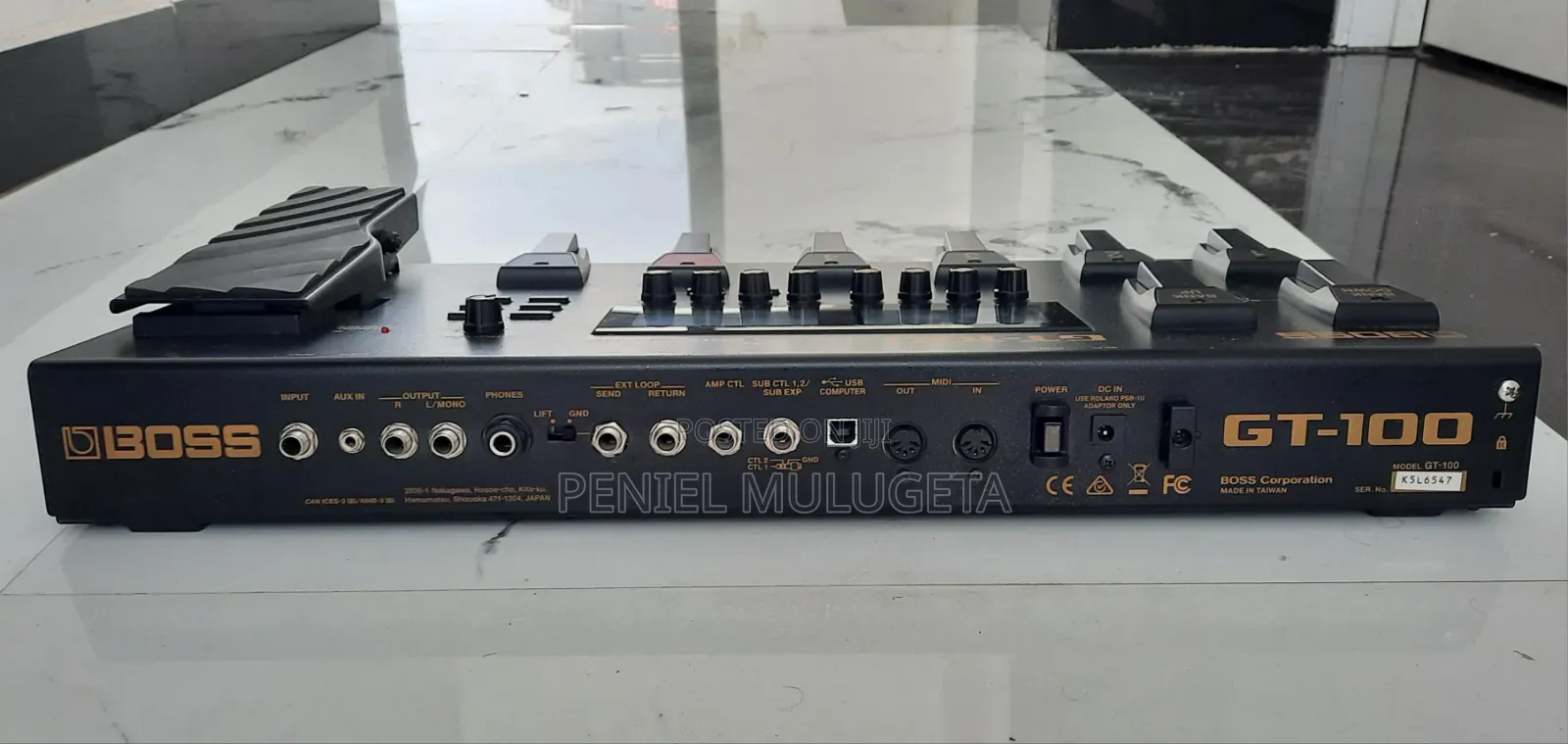 Boss GT-100 Multi Effect Pedal