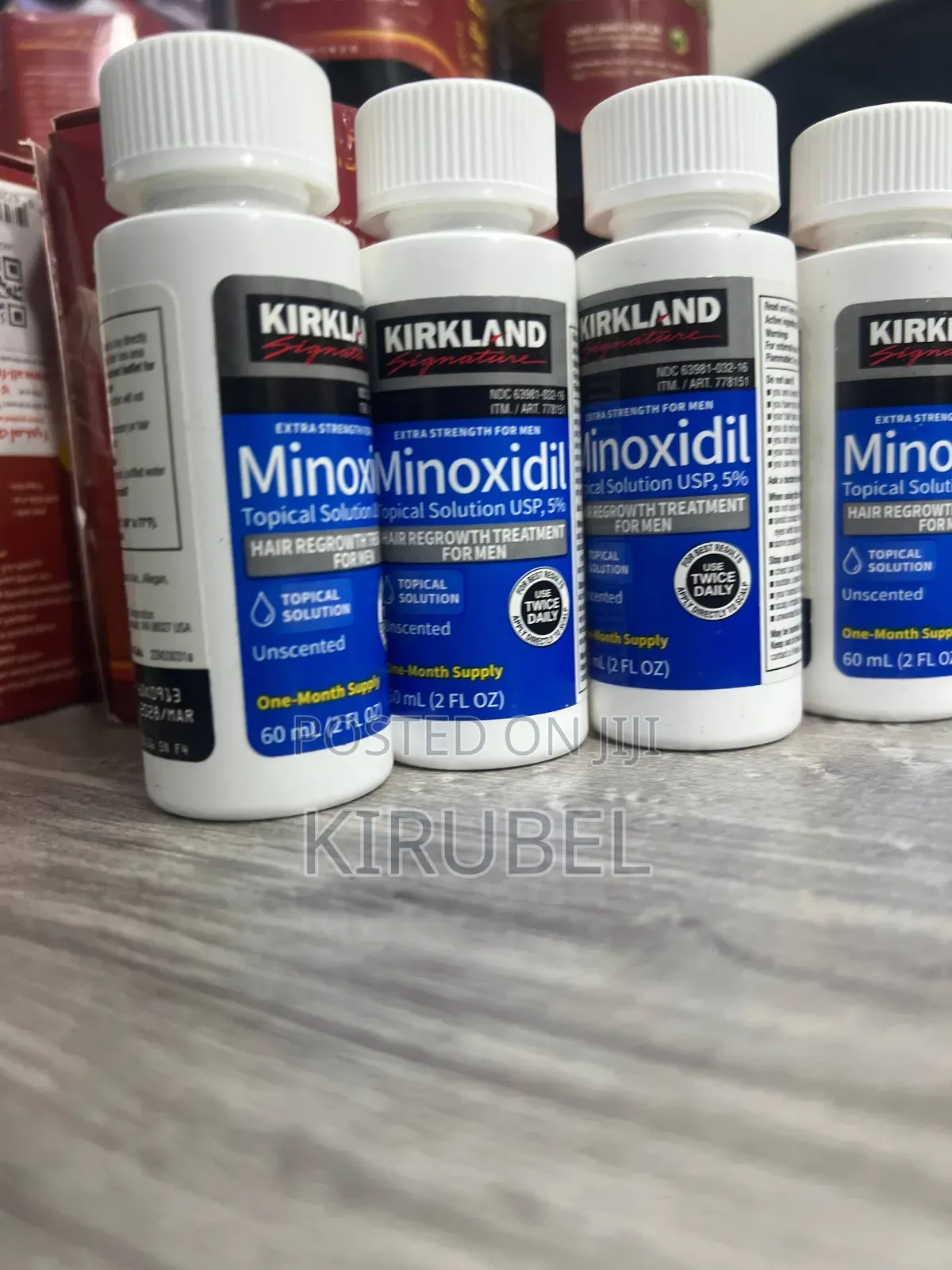 ፀጉራም ሁን! Minoxidil Kirkland Original