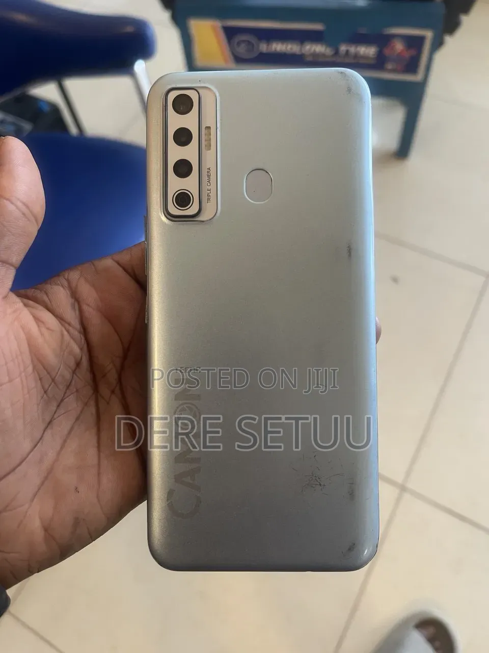 Tecno Camon 17 128 GB Silver