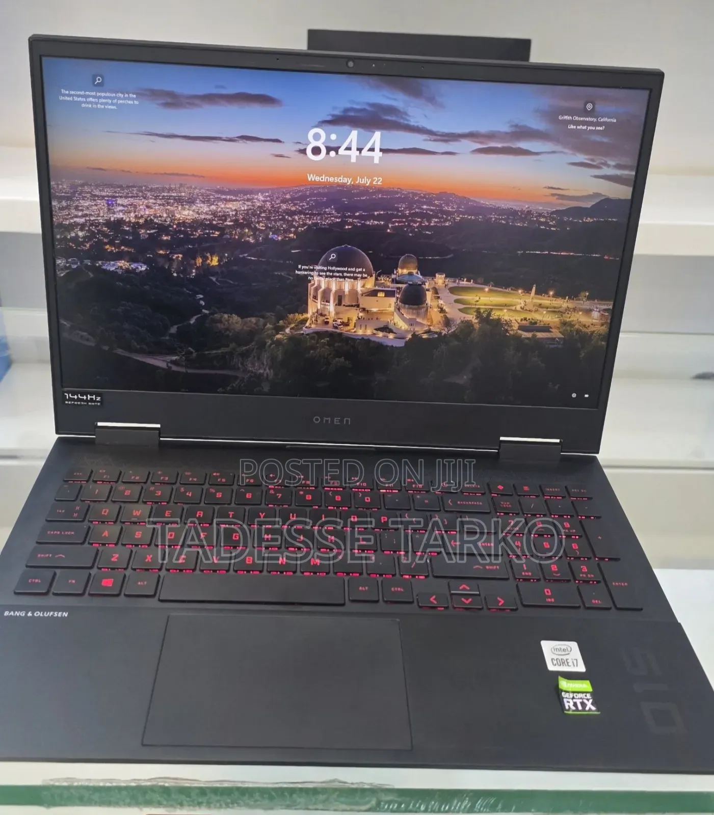New Laptop HP Omen 15 16GB Intel Core i7 SSD 512GB