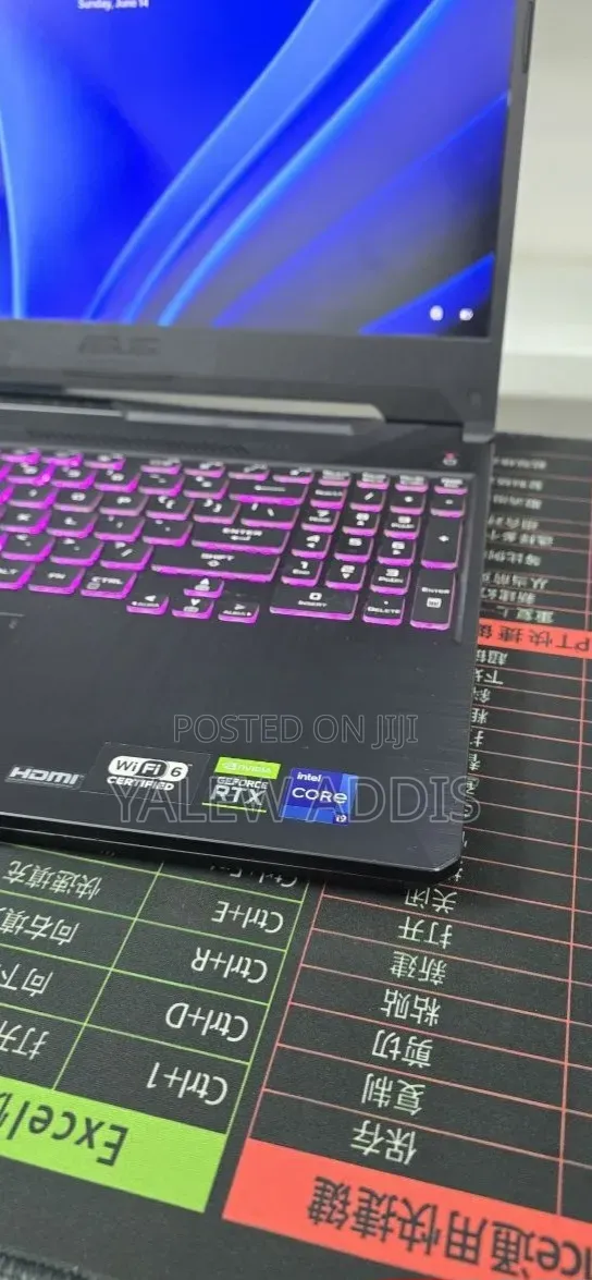 New Laptop Asus TUF Gaming F15 16GB Intel Core i9 SSD 512GB