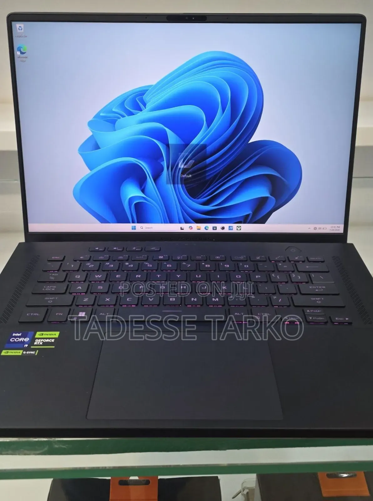 New Laptop Asus ROG Zephyrus G15 16GB Intel Core i9 SSD 1T