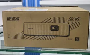 Brand New Packed With Cartoon
Epson Projector 
Model : Co W01
