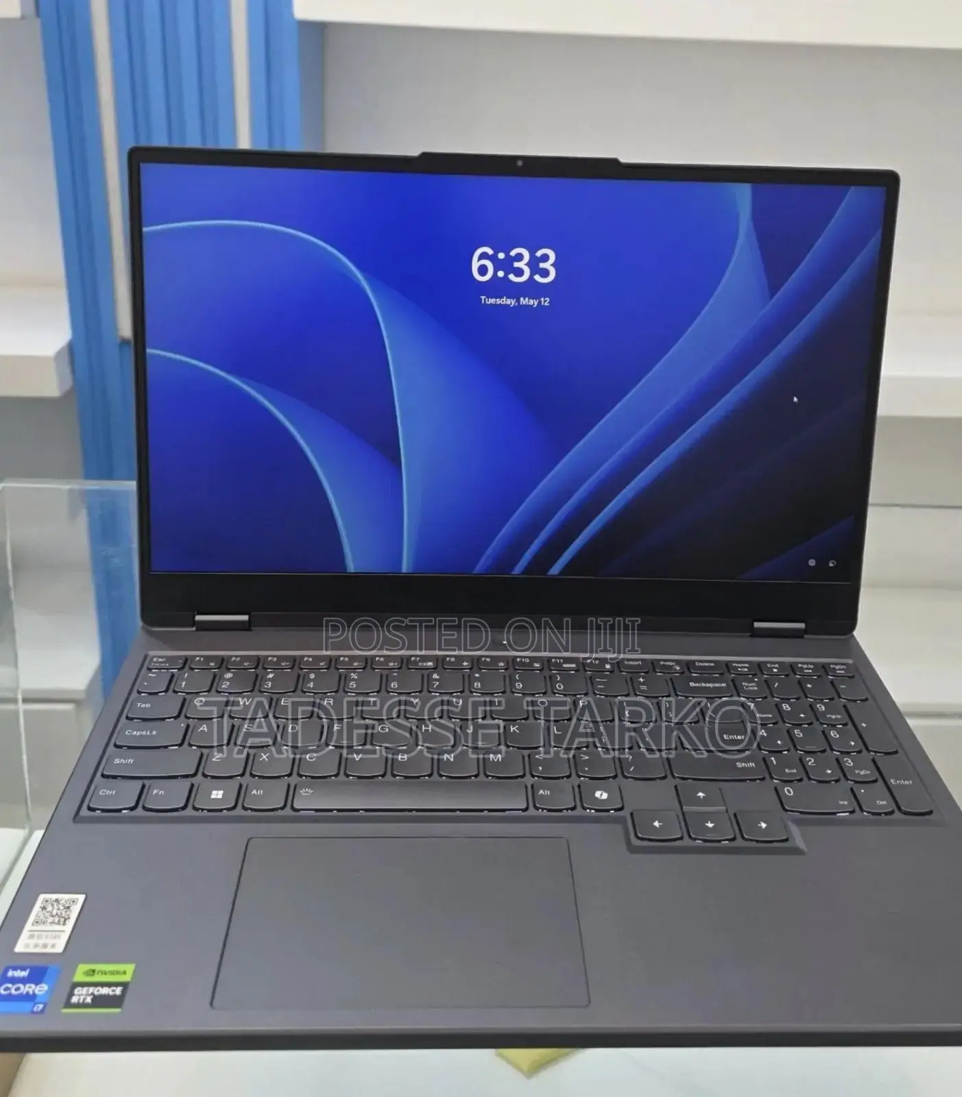 New Laptop Lenovo Legion 5 24GB Intel Core i7 SSD 1T