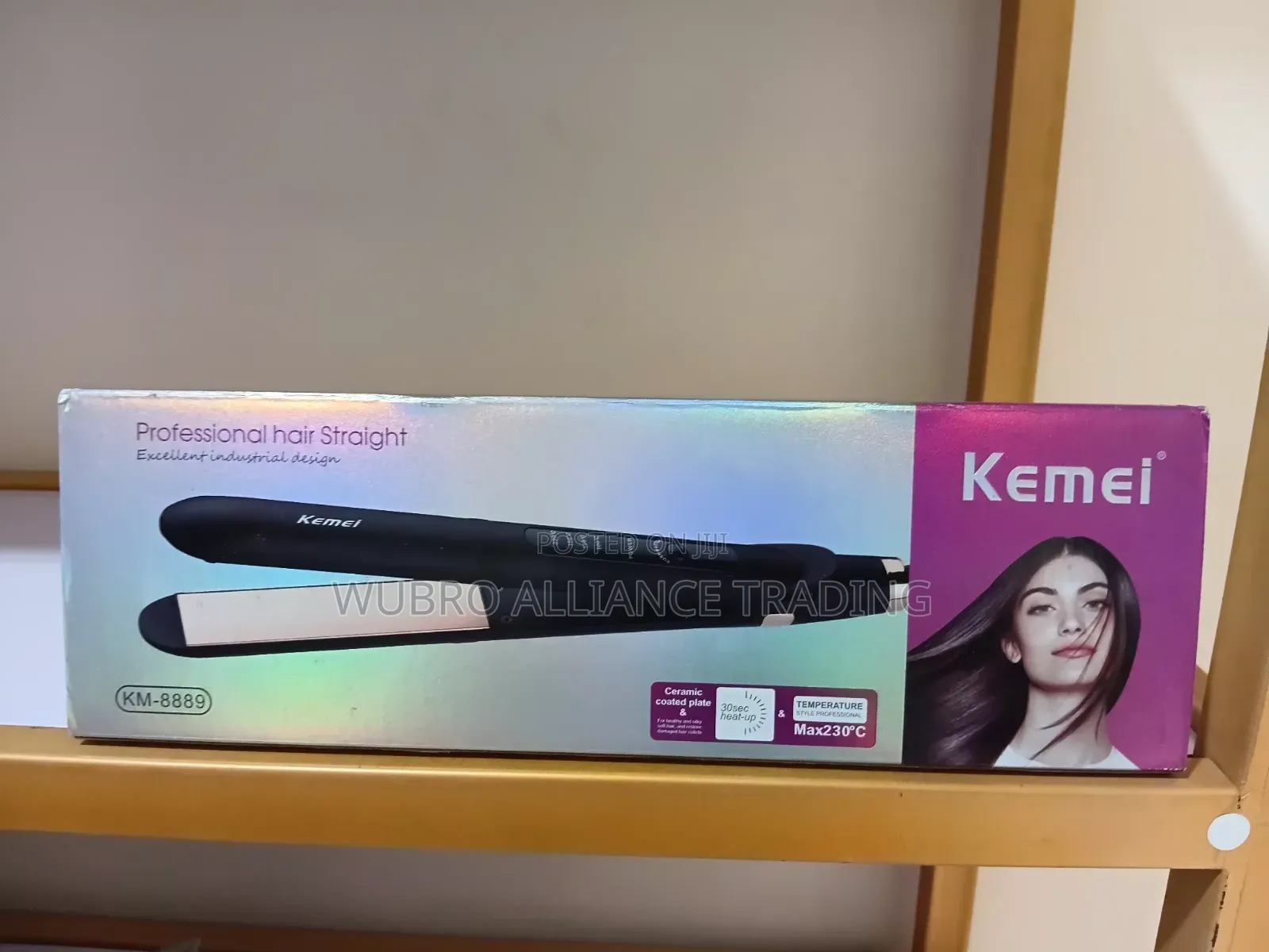 Original Kemei Professional Hair Straightener (KM-8889)