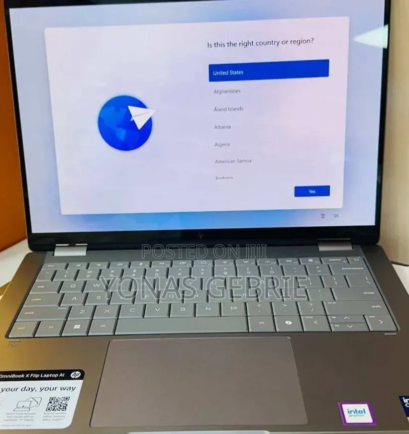 New Laptop HP OmniBook X Flip 14" 16GB Intel Core Ultra 7 SSD 1T