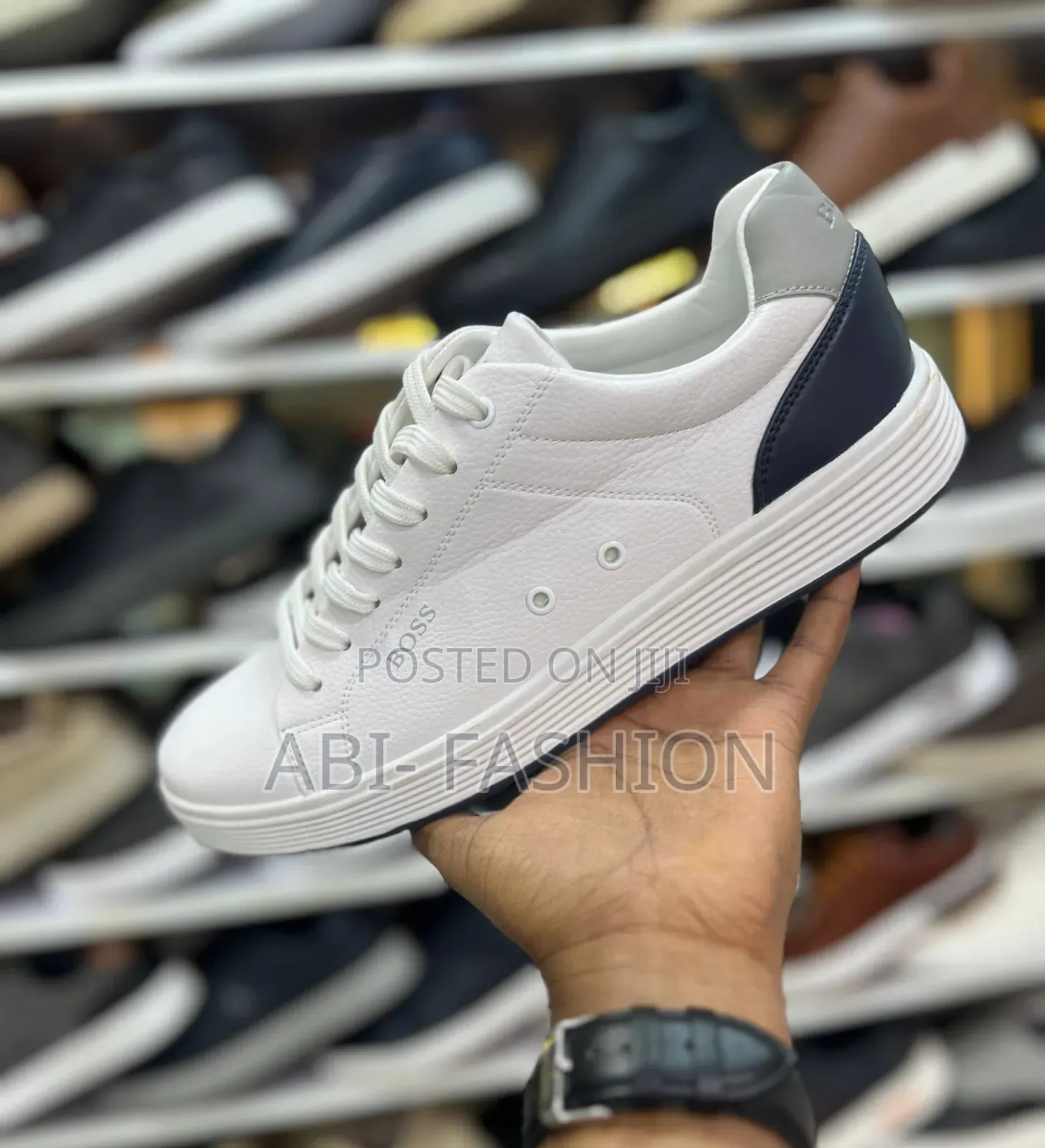 Booss Flat Leather High Quality Mens Quality Shoe
