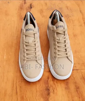 Booss Flat Leather High Quality Mens Quality Shoe