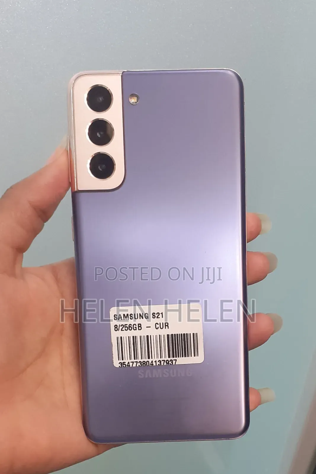 New Samsung Galaxy S21 5G 256 GB Purple
