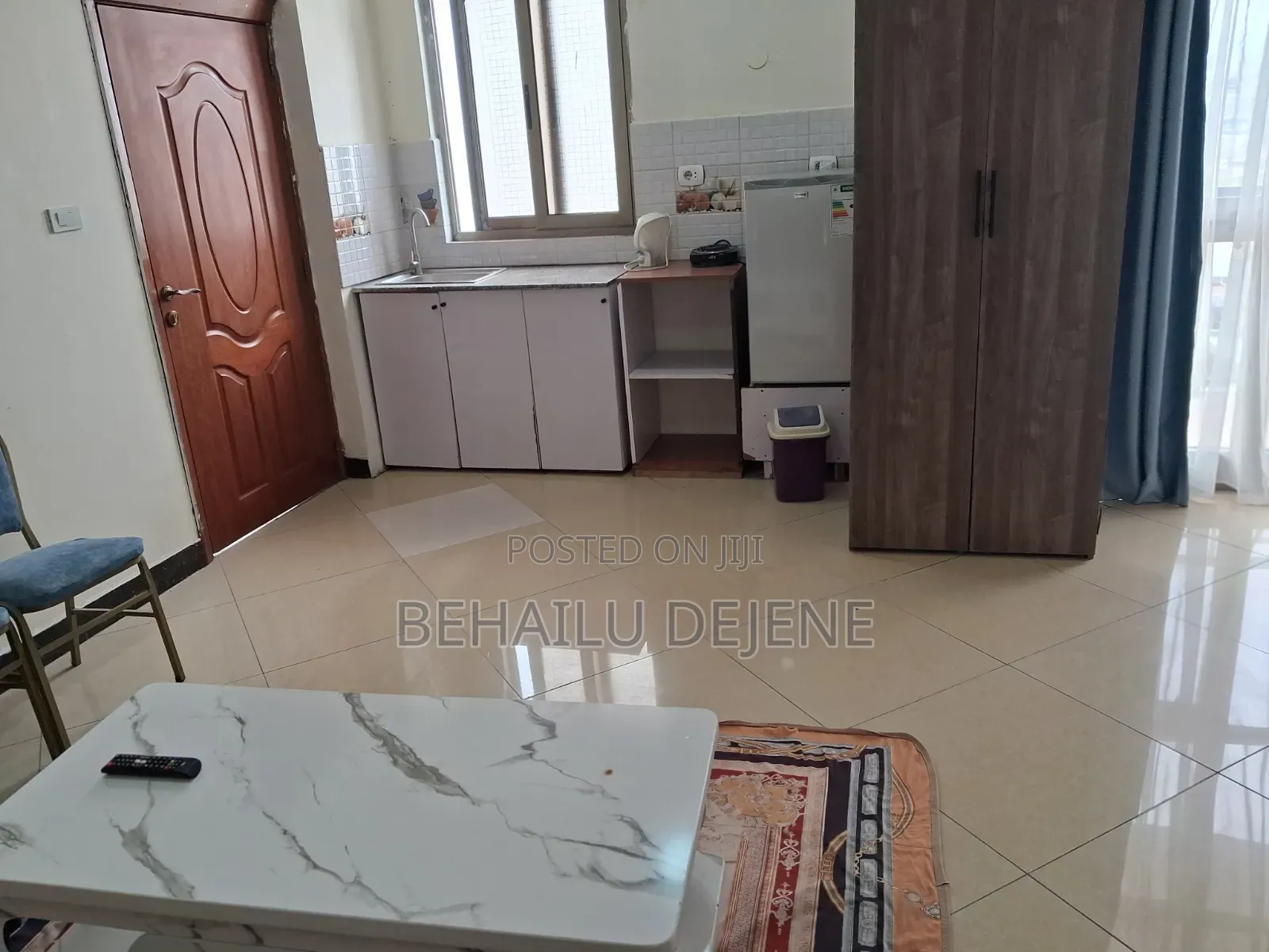 Furnished Studio Apartment in Bole for rent