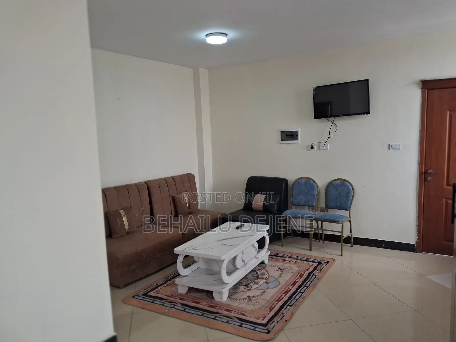 Furnished Studio Apartment in Bole for rent