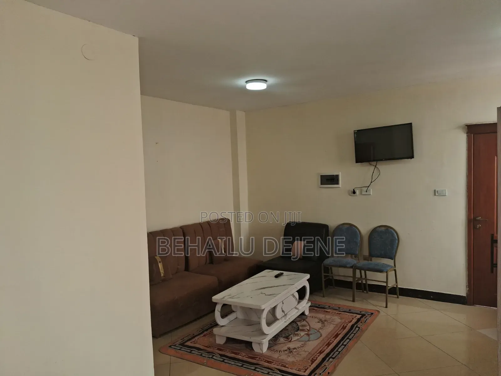 Furnished Studio Apartment in Bole for rent