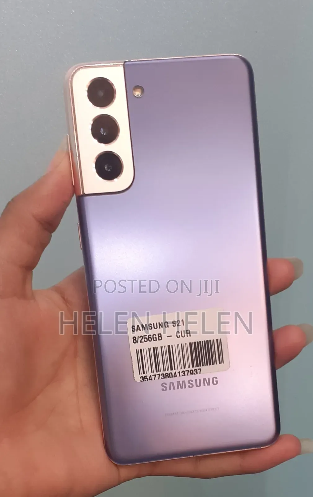New Samsung Galaxy S21 5G 256 GB Purple