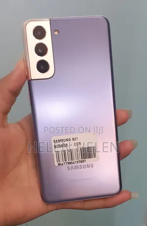New Samsung Galaxy S21 5G 256 GB Purple
