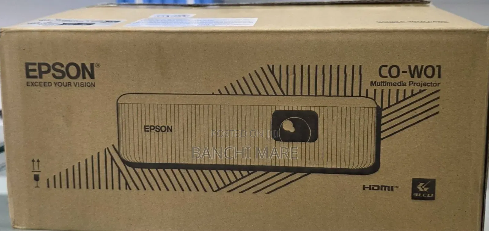 Brand New Packed With Cartoon Epson Projector Model : CO-W01