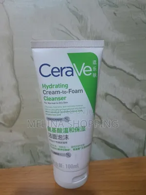 Cerave Hydrating Cream-to-Foam Cleanser 100 Ml
