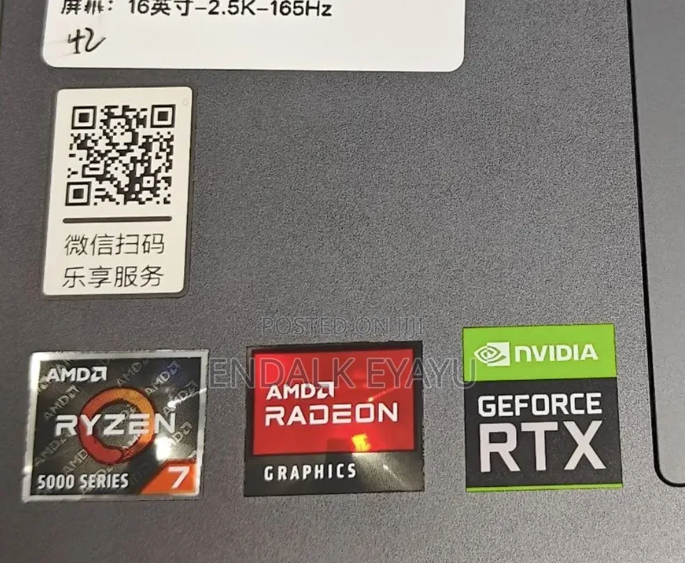 New Laptop Lenovo Legion 5 16GB AMD Ryzen 7 SSD 512GB