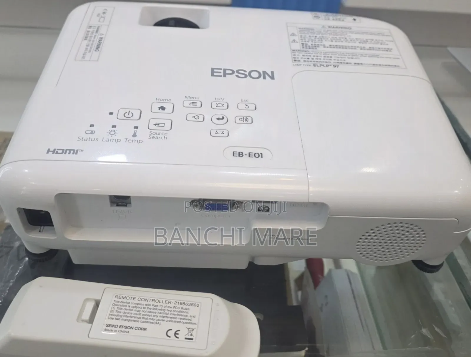 Epson Projector Model Name: EB-E01