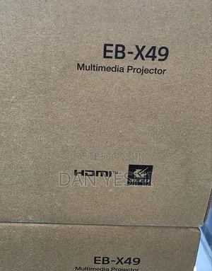 Brand New Epson Projector 
Model : EB-X49 
Tec