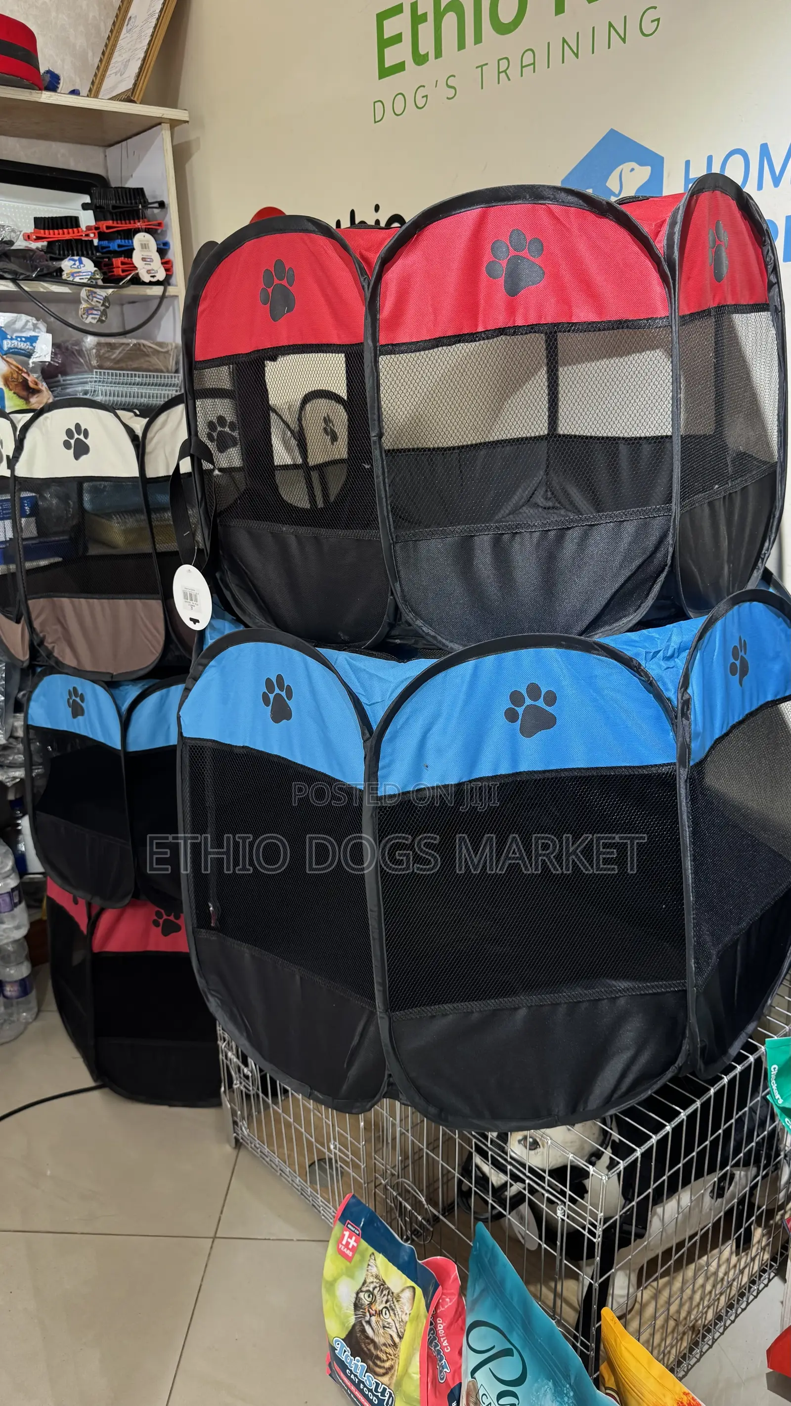 Indoor Dog Playpen House Portable Cage