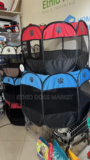 Indoor Dog Playpen House Portable Cage