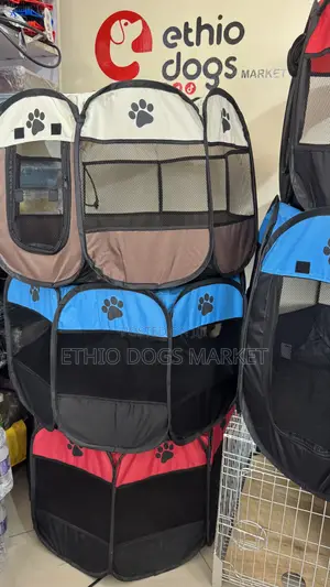 Indoor Dog Playpen House Portable Cage