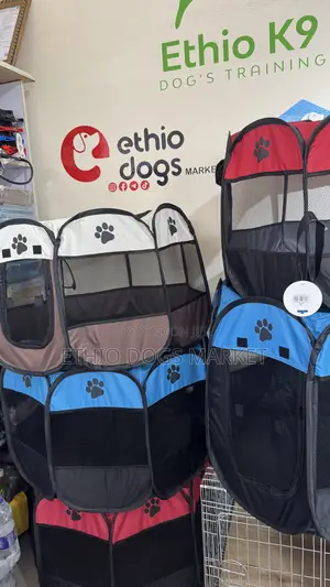 Indoor Dog Playpen House Portable Cage
