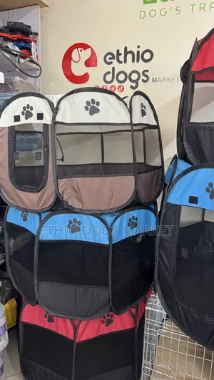Indoor Dog Playpen House Portable Cage
