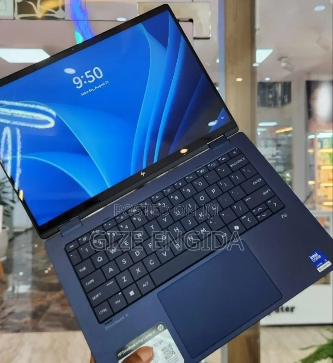 New Laptop HP OmniBook X Flip 14" 16GB Intel Core Ultra 5 SSD 512GB