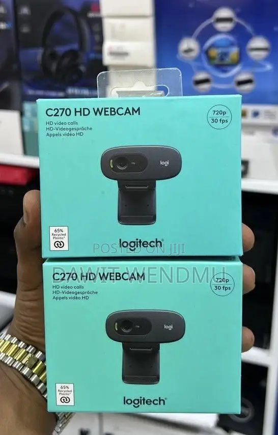 Logitech C270 HD Webcam 720p HD