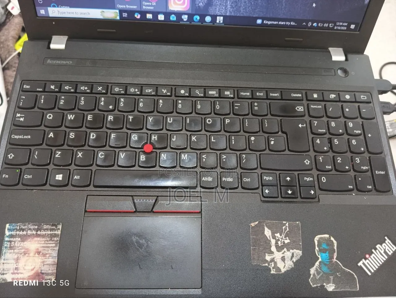 Laptop Lenovo ThinkPad E570 8GB Intel Core i3 HDD 500GB