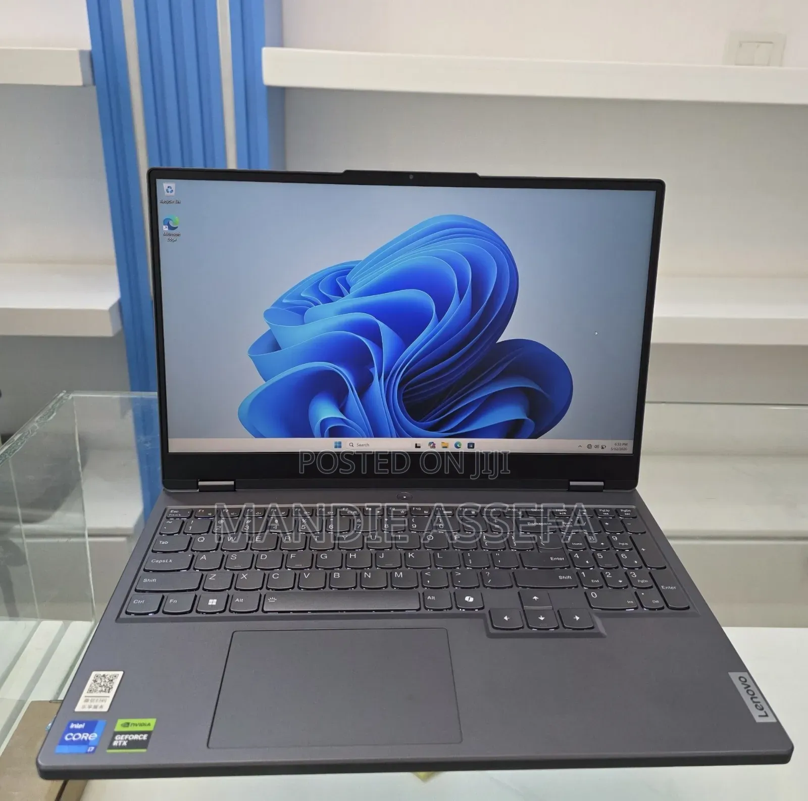 New Laptop Lenovo Legion 5 24GB Intel Core i7 SSD 1T
