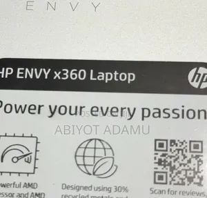 New Laptop HP Envy x360 16GB AMD Ryzen 5 SSD 512GB
