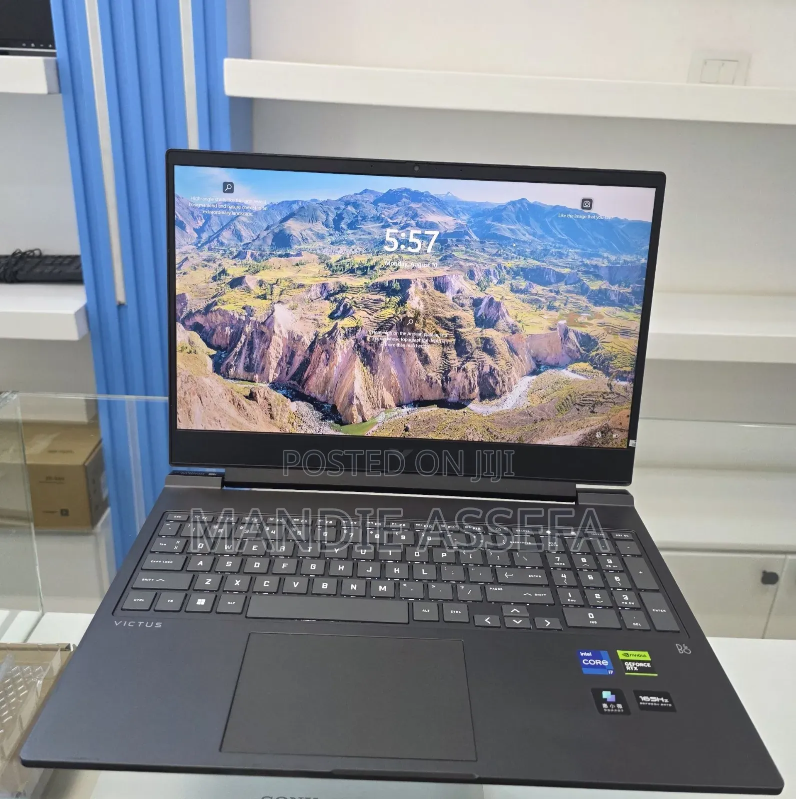 New Laptop HP Victus 16 16GB Intel Core i7 SSD 1T