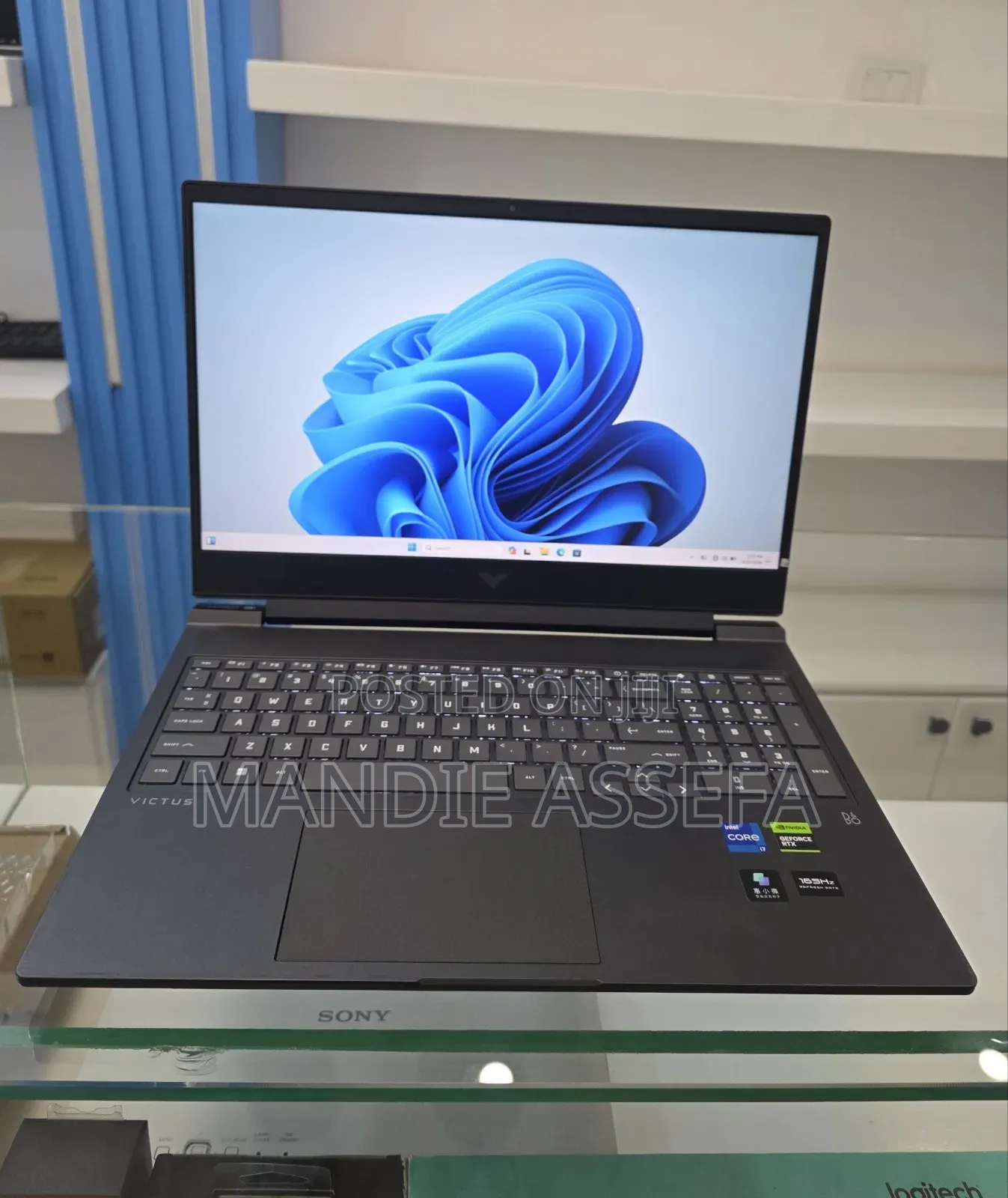 New Laptop HP Victus 16 16GB Intel Core i7 SSD 1T