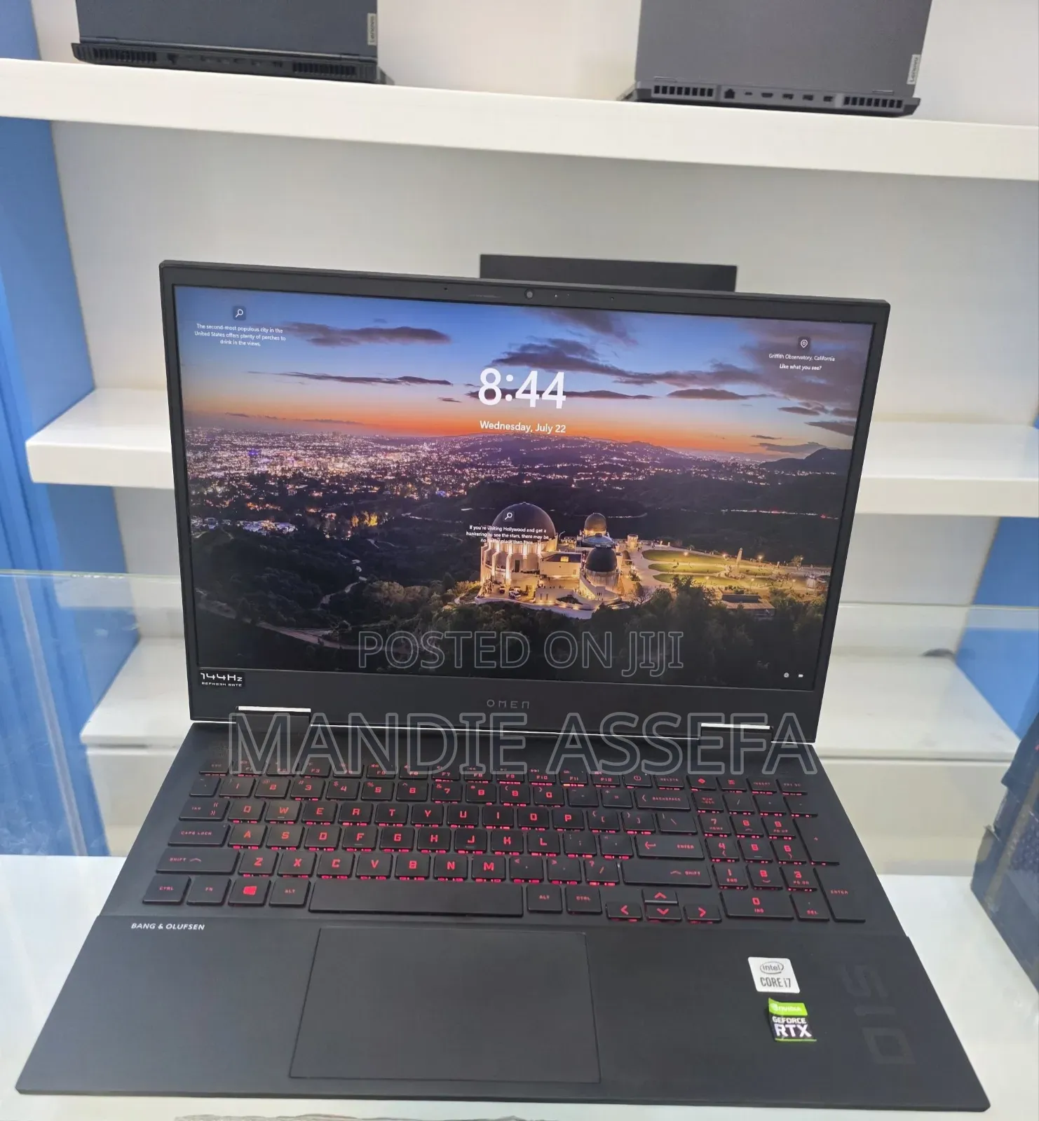 New Laptop HP Omen 15 16GB Intel Core i7 SSD 512GB