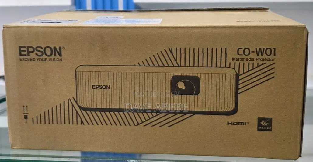 Brand New Packed With Cartoon Epson Projector Model : CO-W01 With